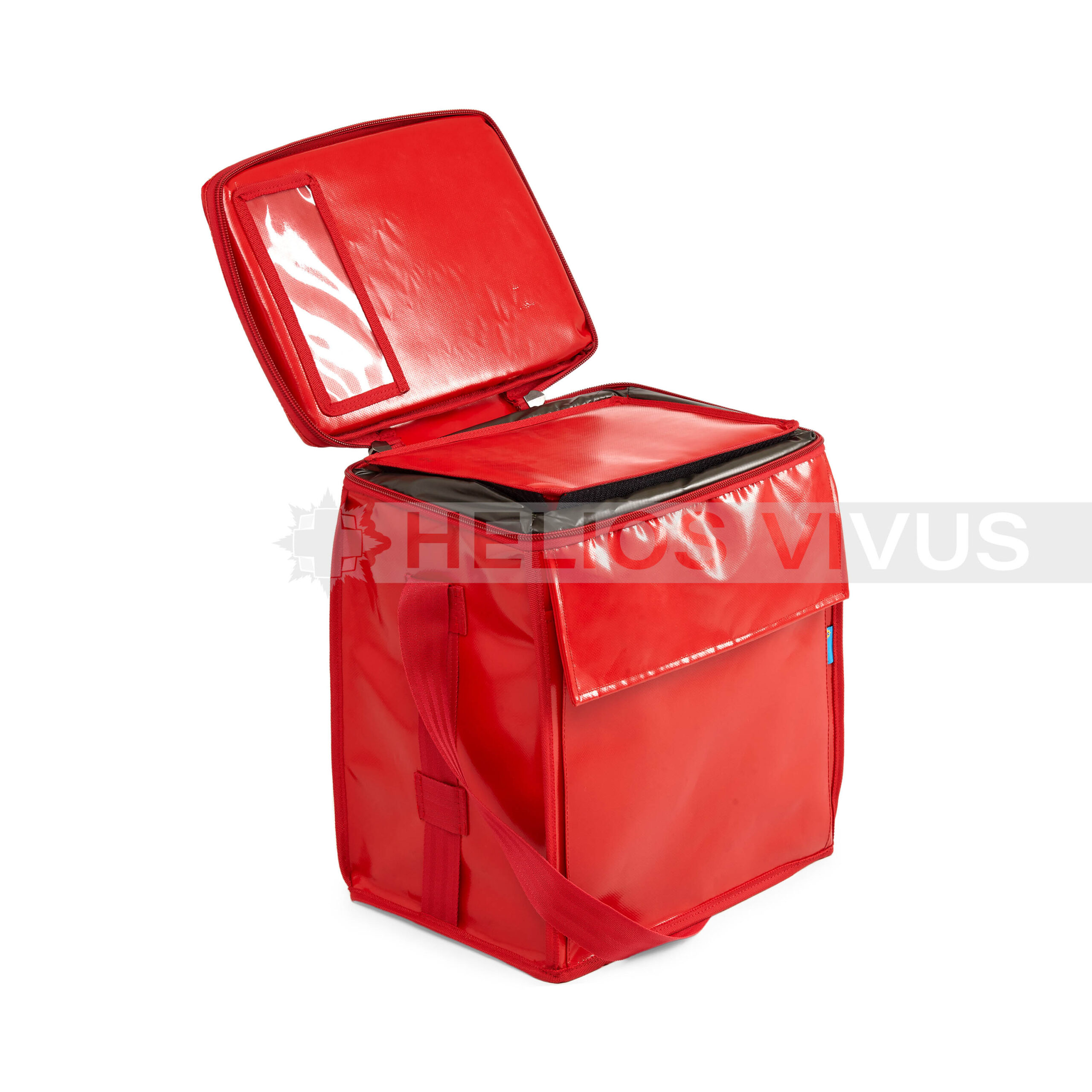 термоконтейнер сумка 20 л HELIOS VIVUS-7086-PVC-red